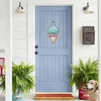 Summer Pool Flip Flops Front Door Sign