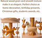 ROSIKING Classical Music Box Revolve Musical Boxes Christmas Birthday Valentine's Day Gifts for Lover, Boyfriend, Girlfriend, Husband, Wife Plays Hush Little Baby