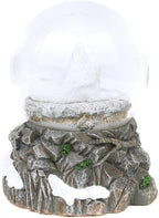 Nemesis Now Guardian of The North Snow Globe,Grey (LP) 14.5cm