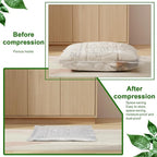 6 Pack Hanging Vacuum Storage Bag, 43.3 x 27.6 inch Hanging Vacuum Sealer Storage Space Saver Bags, Reusable Space Saver Bags, for Suits, Dress, Jackets, Clear