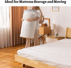 Mattress Vacuum Bag 94.5x47.2 in Space Saver Vacuum Storage Bags Oversized Vacuum Bags Twin Mattress Vacuum Bag King Mattress Bag Vacuum Sealer Bag for Memory Foam Mattress Moving Shipping Storage