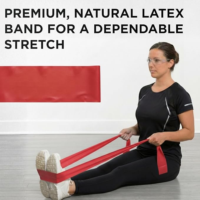 THERABAND Resistance Band, Special Heavy, 50-Yard Roll, Elastic Band for Exercise