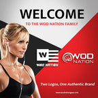 WOD Nation Pull Up Assistance Bands (10-175lbs Band) - Best for Pullup Assist, Chin Ups, Resistance Bands Exercise, Stretch, Mobility Work & Serious Fitness - 41 inch Straps