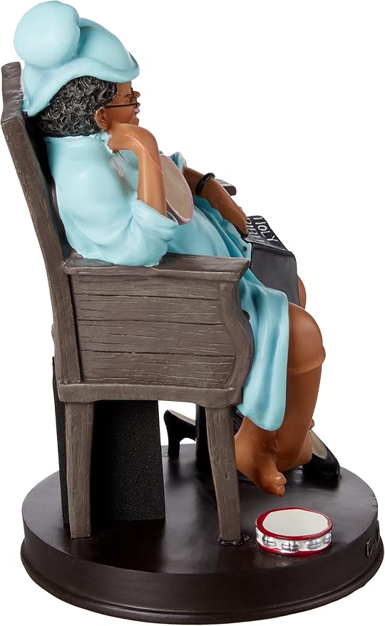 African American Expressions One More Day Lord Figurine – Black Art Home Décor, Sentimental Grandma Keepsake, Faith Inspired Collectible, Mother’s Day Thoughtful Present & Home Accents
