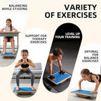 Juoe Balance Board Wobble Board for Adults and Kids - Anti-Slip 350LBS Balance Board for Physical Therapy,Balance Training,Posture Correction,Standing Desk Core Strength Wooden Balance Rocker Board