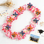 Leis for Graduation 2026, Artificial Flower Wreath with Cards Graduation Lays Gifts, Congrats Grad for High School