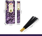 HEM Lavender Incense Sticks – Pack of 120 | Hand-Rolled in India | Soothing Floral Aroma for Relaxation, Stress Relief, Meditation, Yoga, Prayer & Home Fragrance