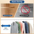 SPECILITE Wire Hangers 150 Pack, Metal Wire Clothes Hanger Bulk for Coats, Space Saving Metal Hangers 16.7 Inch Ultra Thin Non Slip with Groove, for Standard Size Suits, Shirts, Pants, Skirts-Silver