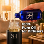 Inspired by 6-Star Hotel Dubai DB04 Hotel Scent Diffuser Oil | 10.14 Fl oz (300 ml) - Waterless Diffuser Oil Refill & Highly Concentrated Fragrance Oil, Diffuser Oil Scents, Hotel Oil Diffuser
