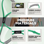Resistance Band Figure 8 Exercise Cord, Fitness Resistance Bands with Handles, Exercise Tube Band for Arm and Shoulder Stretch