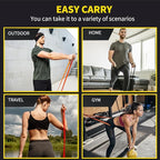 ROSAPOAR Resistance Band Pull up Band Fitness Exercise Bands Natural Latex for Workout Body Stretch Powerlifting Band Fitness Sport Training at Home/The Gym