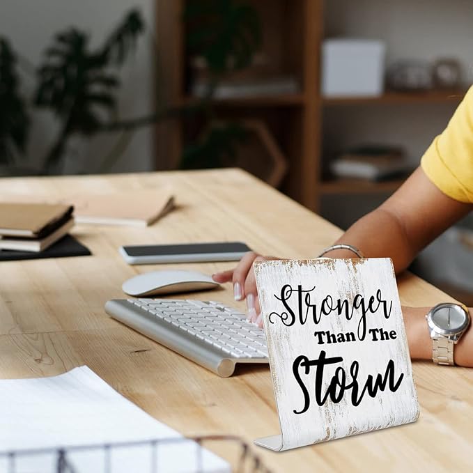 Inspirational Quotes Decor Gifts for Women, Motivational Desk Sign, Decoration On Shelf Table Desk for Living Room Home Office Gift for Sisters Friends Nurse Worker Daughter Son Coworker dksg9