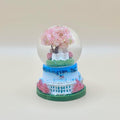 2.75" Washington DC Landmarks Snow Globe, Resin Material, with Cherry Blossom Tree and Glitter, White House, Capitol, and Washington Monument (Cherry Blossom Panorama Mini)
