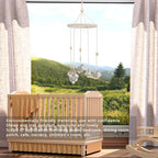 Star Windchime Ornament Cute Environmentally Safe Baby Mobile Rattles Toys Home Decoration Gifts Toys Living Room Bedroom