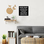 Inspirational Quotes Wall Art Decor, Black Office Decor for Men, Motivational Success Canvas Painting Positive Affirmations Posters Artwork for Home Office (8 X 8 Inches, Framed)