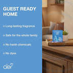 Godrej Aer Power Pocket Sea Breeze Bathroom Fragrance 10 g, 6-Pack, Blue