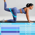 Pilates Ring Circle Set 18 Pcs Exercise Equipment Accessories for Women Workouts Pilates Ball Stretching Strap Magic Circle Yoga Ring Gym Back Bag Resistance Band Anti Slip Socks