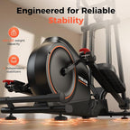 YOSUDA Compact Elliptical Machine Only 2 sq ft, 15IN Stride Foldable Elliptical for Home, Folding Elliptical Exercise Machine, Elliptical Cross Trainer with 16 Magnetic Resistance Levels