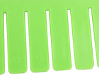 ZOENHOU 60 PCS Green Drawer Dividers, 12.6 x 2.8 Inch Adjustable Premium Plastic Drawer Divider Organizers for Makeup Drawers Desktop Kitchen drawer Organizers and Storage