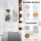 Shiftshade Wall Stickers - Unbreakable Self-Adhesive Mirror Tiles for Bedroom, Home, Gym, Door - Acrylic Shatterproof Sheets, Panels (8x8 Inch, 4 Pcs)
