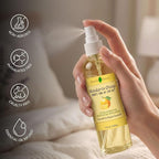 Mandarin Orange Linen and Room Spray, Natural Air Freshener Made with Pure Mandarin Essential Oil, Pillow Spray, Odor Eliminator