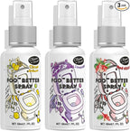 Clean-n-Fresh Toilet Spray, Variety Pack of 3 - Citrus/Lavender/Hibiscus, Bathroom & Toilet Odor Elimination, Travel Size 1.7 Fl Oz Each, Total 5.1 Fl Oz