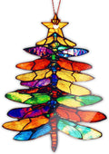 Dragonfly Gifts for Women Friends, Mom Gifts, Dragonfly Ornament for Christmas Tree Decoration, Symbol of Love, Hope & Transformation, Dragonflies Suncatcher Decor, Birthday Gift for Mom