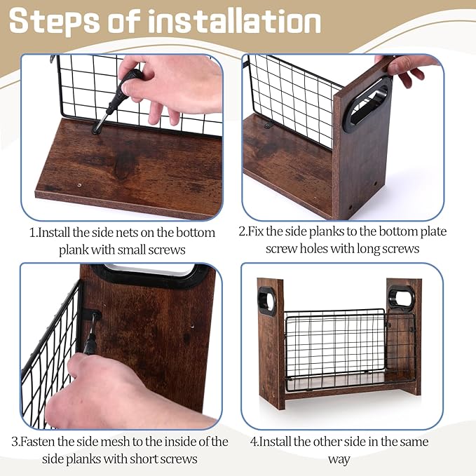 SynHHergyx Magazine Holder Magazine Book Holder Slim Magazine Rack Floor Magazine File Holder Storage Basket Folder Organizer Bin for Letters, Magazines, Books, Newspapers