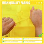 Windyun 40 Over the Door Shoe Organizer Large Mesh Pocket Hanging Shoe Rack for Closet Yellow Nonslip Behind Door Storage Holder Back to School Organizer for Dorm Room College Classroom Storage