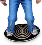 Challenge & Fun Labyrinth Balance Board, Sprint! With In-Line Marbles