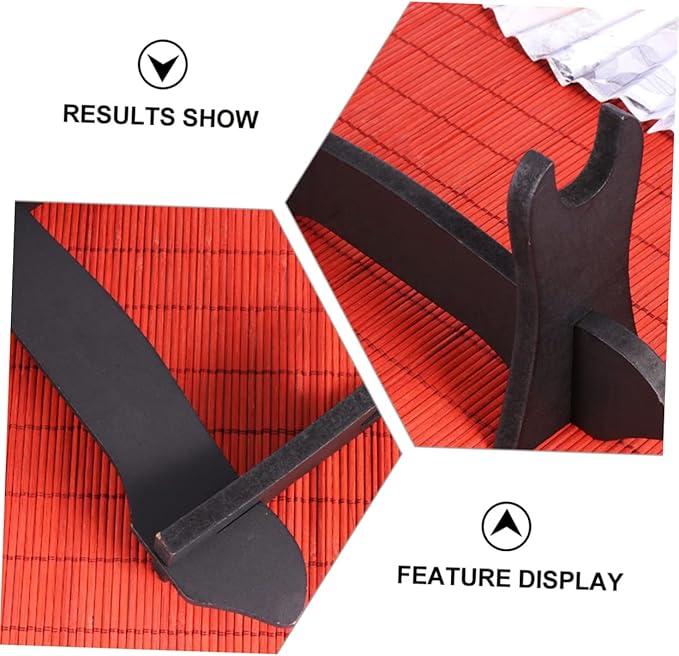 4Pcs Display Stand Elegant Base Holder for Home Decor Durable and Sturdy Holder for Living Bedroom Office and Art Gallery Display