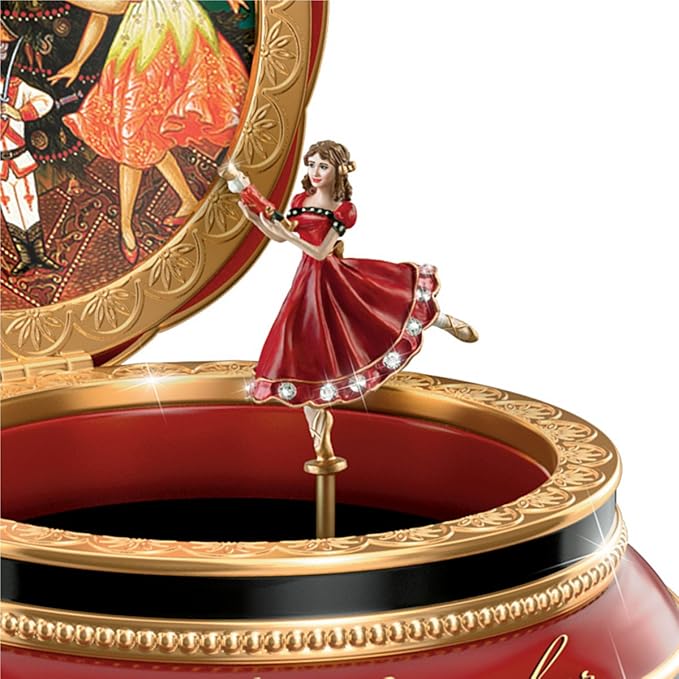 Bradford Exchange Clara And The Nutcracker Heirloom Music Box