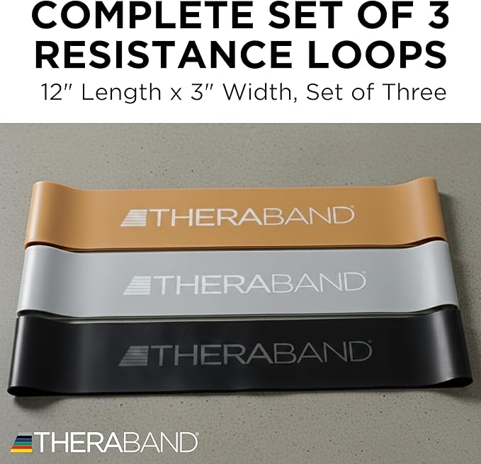THERABAND Resistance Band Loop Set