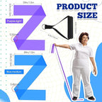 2 Pcs Resistance Band with Handles Chair Exercise Equipment for Seniors Physical Therapy Band Gifts for Elderly Women Rehab, Physical, Grandma, Grandpa