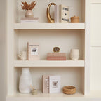 Beautiful Decorative Books - Set of 9 Boxes Enhance Your Coffee Table, Bookshelf or Mantel Shelf Decor - Aesthetic Fake/Faux Books for Modern Home Decoration, Photo Storage and as a Keepsake Box
