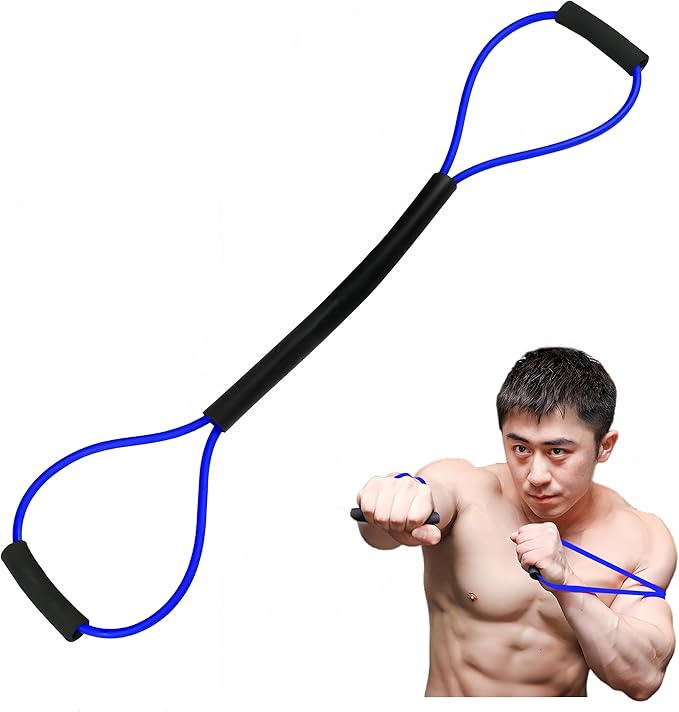 𝘀𝗮𝗻𝘀𝗲𝗻𝘄𝗮𝗻𝘄𝗼 Boxing Resistance Bands for Speed, Strength – Ideal for Fighters, Fitness Enthusiasts to Enhance Combat Techniques and Home Training with Varied Resistance Levels