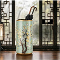 Ceramic Umbrella Holder, Walking Stick and Cane Stand, Home Decor Vase, Floor-Standing Umbrella Stand, Non-Slip Base, for Home, Office, Entryways, and Indoor Use