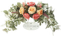 WYSRJ Artificial Flower Swag 30Inch Rose Swag Flowers Wedding Arch Swag Artificial Floral Swag Wreath for Wedding Home Room Garden Lintel Decoration