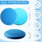 Libima 4 Pcs Wiggle Seat Inflated Wobble Cushion for Sensory Kid 13 Inches Balance Disc Flexible Seating for Classroom Sensory Pad for Chair Wiggle Cushion