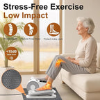 VIVURN® 028 Under Desk Elliptical 12 Speed 5 Modes Motorized Leg Exerciser While Sitting for Seniors As Seen on TV Low Impact Electric Pedal Exerciser with Non-Slip Mat Quiet for Home and Office