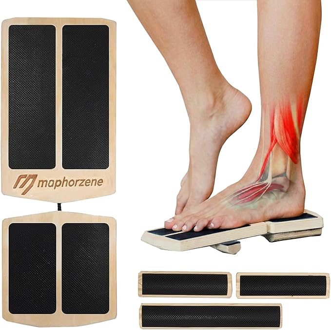 Ankle Balance Board for Adult Kids AxisBoard for Physical Therapy, Ankle Strengthener for Stability Exercises, Ankle Sprains Mobility Rehab,Plantar Fasciitis Relief (Black)