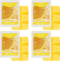STRN Wax Melts Soy Wax Cubes 4 Pack Sicilian Lemon Scented, Long-Lasting Fragrance Scented Wax Cubes for Warmers Natural Soy Wax for Candle Wax Melts (4 x 1.25oz)