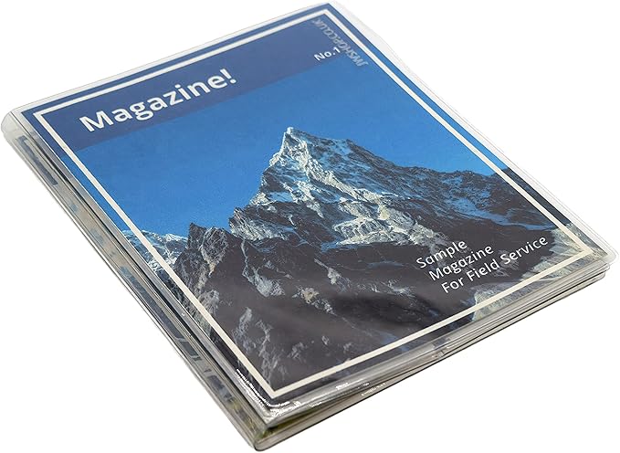 ASVP Shop JW Field Service Vinyl Magazine and Tract Organizer Holder Supplies