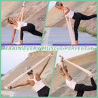 Resistance Bands for Working Out, Exercise Bands, Resistance Band for Physical Therapy, Stretch Bands for Pilates, Rehab, Stretch, Strength Training and Yoga Starter Set