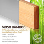 Adjustable Bamboo Drawer Divider Organizers - 6 Pack Large Expandable Drawer Organization Separators for Kitchen Utensils, Dresser, Bedroom, Bathroom, Baby Drawer, Office - 17.5” to 22" (Gray)