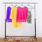 Utopia Home Plastic Hangers 30 Pack - Clothes Hanger with Hooks - Durable & Space Saving (Blue)