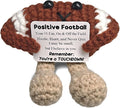 Handmade Collectible Football - Emotional Support Decor,Funny Gift for Football Lovers,Best Friend,Brother,Team Mate,Home Office Man Cave Decor,Footballs Gameday Accent,Sports Fan Gift