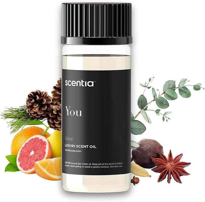 Fierce-Inspired Diffuser Oil - Scentia You Fragrance Oil Perfume Dupe - 50 mL, 1.69 Fl oz Diﬀusers - A & F Inspired Essential Scented Oil - Best for Aromatherapy, SPA and Home, Thanksgiving Gift