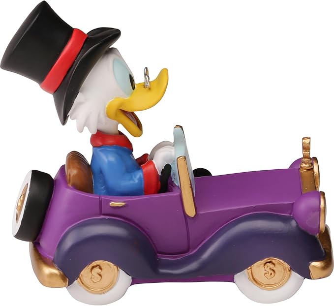 Precious Moments 201706 Disney Collectible Parade Scrooge McDuck Resin/Vinyl Figurine