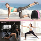 Pilates Set – Home Pilates Equipment for Women Kit with Magic Circle Pilates Ring and Ball Set, Resistance Bands & Massage Balls & Exercise Bands for Toning，Flexibility & Core Strength